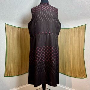 Mock/High-Neck Fitted Dress